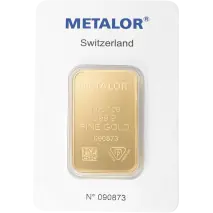 1 oz Gold Bar | Metalor