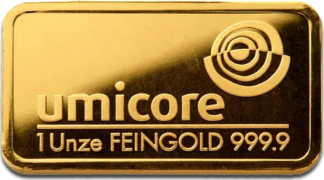 1 oz Gold Bar | Umicore