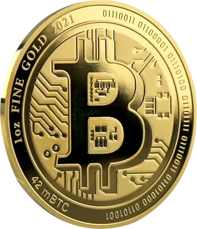 1 oz Gold Bitcoin (2021)