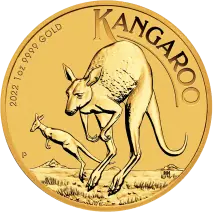 1 oz Kangaroo Gold Coin | 2022