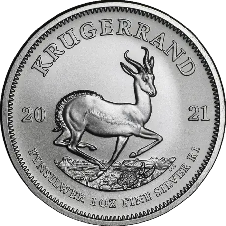 1 oz Krügerrand Silbermünze | 2021