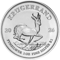 1 oz Krugerrand | Plata | 2026