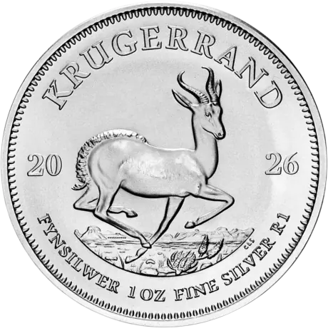 1 oz Krugerrand Silver Coin | 2026
