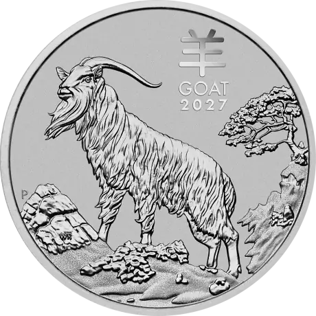 1 oz Lunar III Goat Platinum Coin | 2027