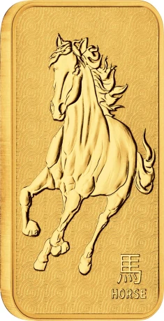 1 oz Lunar III Rok Konia Złota Sztabka