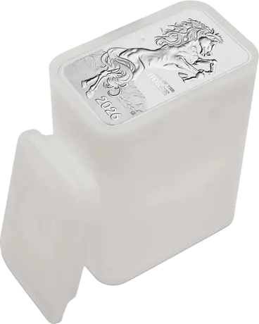 1 oz Lunar III Horse Rectangular Silver Coin | 2026
