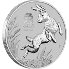 1 oz Lunar III Rabbit Platinum Coin | 2023