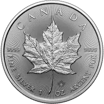 a1 oz Maple Leaf Argent | Plusieurs nn&eacute;es | Hors-circulation