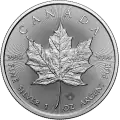 1 oz Maple Leaf Silberm&uuml;nze | Verschiedene | Unzirkuliert
