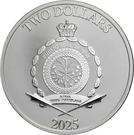 1 oz Marvel Captain America vs Thanos Silver Coin | 2025