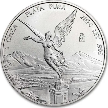 1 oz Libertad de M&eacute;xico de plata | 2024 | Sin circular