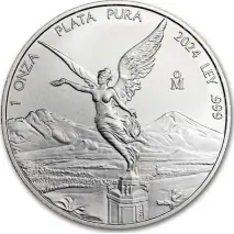 1 oz Libertad de M&eacute;xico de plata | 2024 | Sin circular