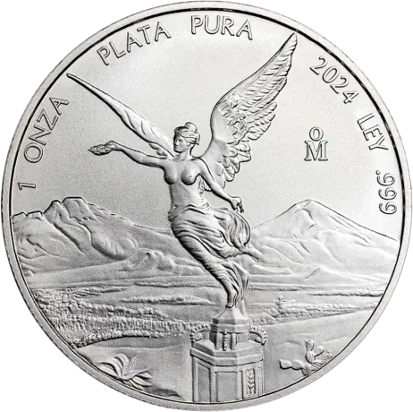 1 oz Libertad Messicano d'argento | 2024 | Non circolato