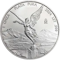 1 oz Mexican Libertad Silver Coin | 2024 | Bullion Uncirculated