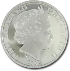 1 oz New Zealand Kiwi | Silver | 2009