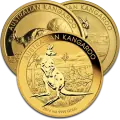 1 oz Nugget K&auml;nguru | Gold | 2. Wahl | Verschiedene Jahre