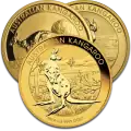 1 oz Nugget K&auml;nguru Goldm&uuml;nze (zweite Wahl)