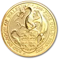 1 oz Queen's Beasts Dragon Gold Coin (2017)