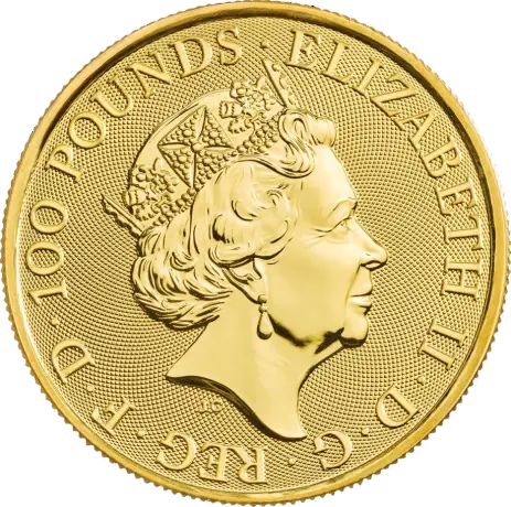 1 oz Queen's Beasts Falcon Gold Coin | 2019