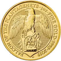 1 oz Queen's Beasts Falcon Gold Coin | 2019