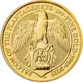 1 oz Queen's Beasts Falcon Goldm&uuml;nze | 2019