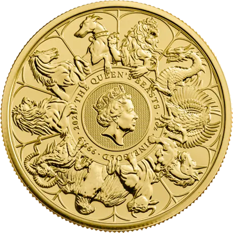 1 oz Queen's Beasts The Completer Gold Coin (2021)