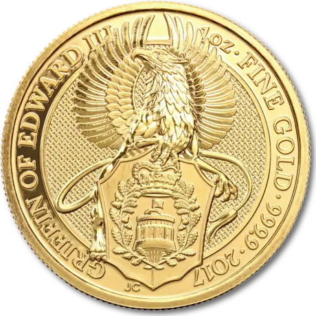 1 oz Queen's Beasts Griffin Gold Coin (2017)