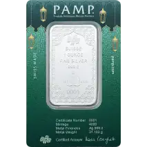 1 oz Silberbarren | PAMP | Eid Mubarak