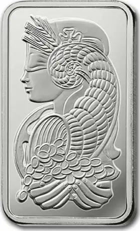 1 oz Silberbarren | PAMP |  Lady Fortuna