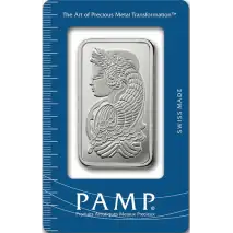 1 oz Silberbarren | PAMP |  Lady Fortuna