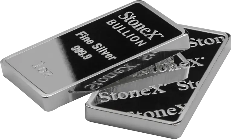 1 oz Lingot d'Argent | StoneX Bullion