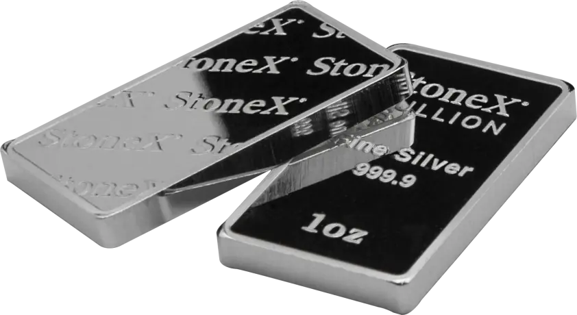 1 oz Silver Bar | StoneX Bullion
