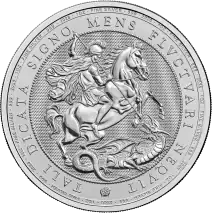 1 oz St George and the Dragon Silberm&uuml;nze | 2026