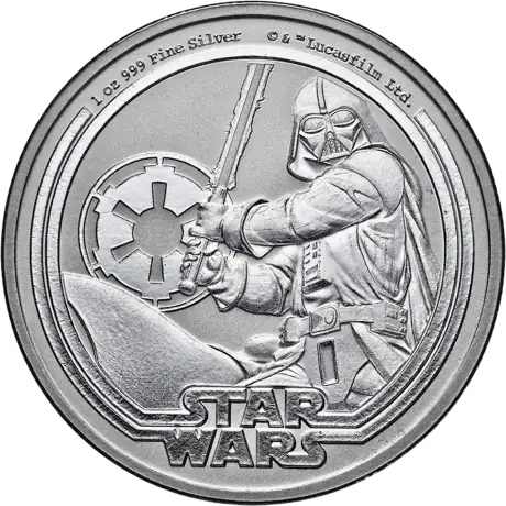 1 oz Star Wars Darth Vader Silver Coin | 2026