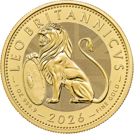 1 oz The British Lion Goldm&uuml;nze | 2026