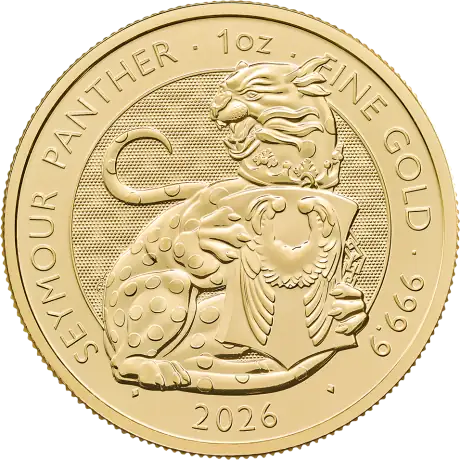 1 oz Tudor Beasts Seymour Panther | Goldm&uuml;nze | 2026