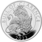 1 oz Tudor Beasts The Bull of Clarence | Plata | Proof | 2023