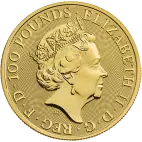 1 oz Tudor Beasts The Lion of England Gold Coin | 2022