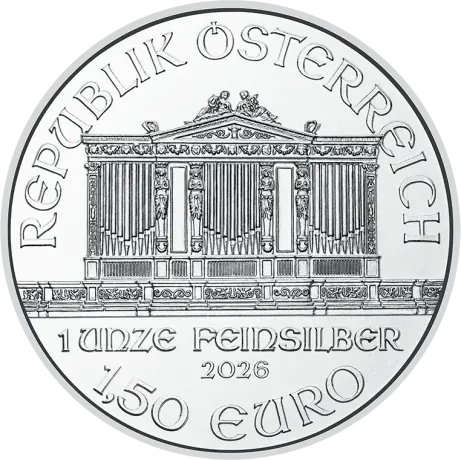 1 oz Filarmónica de Viena | Plata | 2026 1 oz Filarmónica de Viena | Plata | 2026