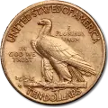 10 Dolar&oacute;w Amerykański Orzeł "Indian Head" Złota Moneta | 1908-1933