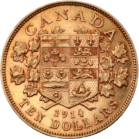 10 Dollar George V Canada | Gold | 1912-1914