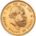 10 Dutch Guilders Willem III | Gold | 1875-1889