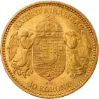 10 Hungarian Corona Gold Coins (1892-1915)