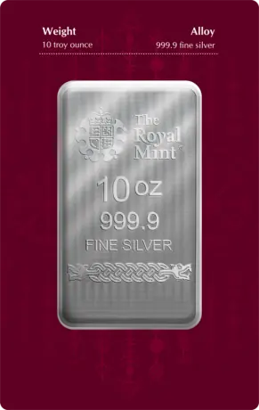 10 oz Loki Silver Bar | The Royal Mint