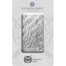 10 oz Loki Silver Bar | The Royal Mint