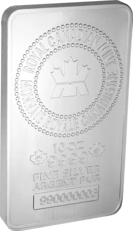 10 oz Silver Bar | Royal Canadian Mint