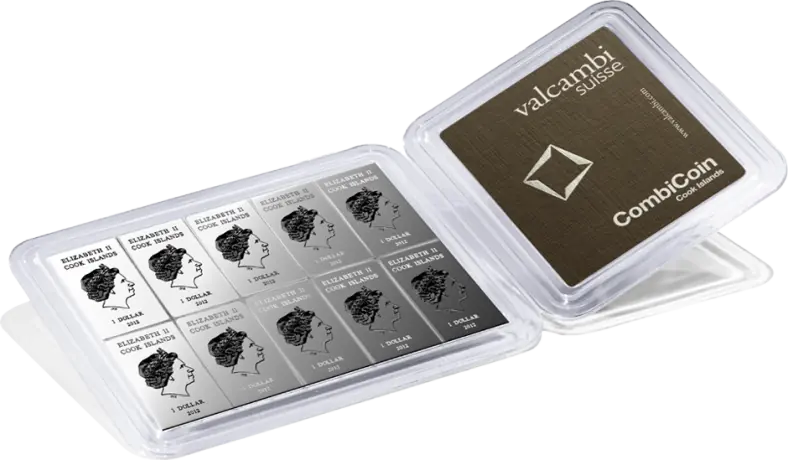 10 x 10g Silver Combicoin | Valcambi