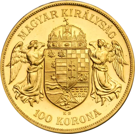 100 Corona Franz-Joseph I Hungary Gold Coin