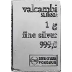 100 x 1g CombiBar® d' Argento | Valcambi