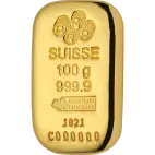 100g Lingote de Oro | PAMP Suisse